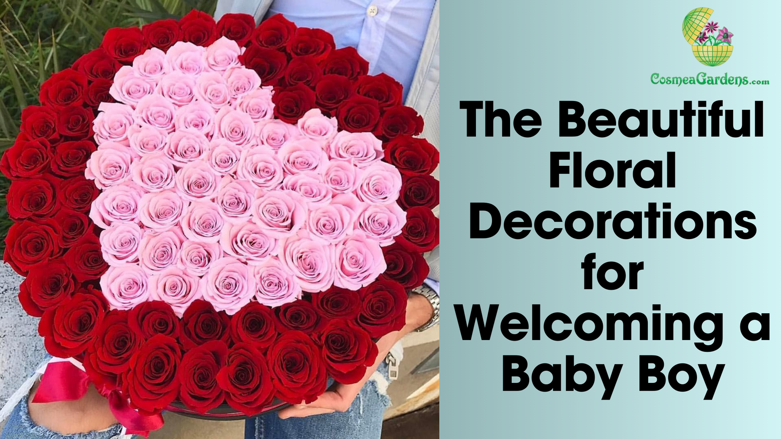 The Beautiful Floral Decorations for Welcoming a Baby Boy