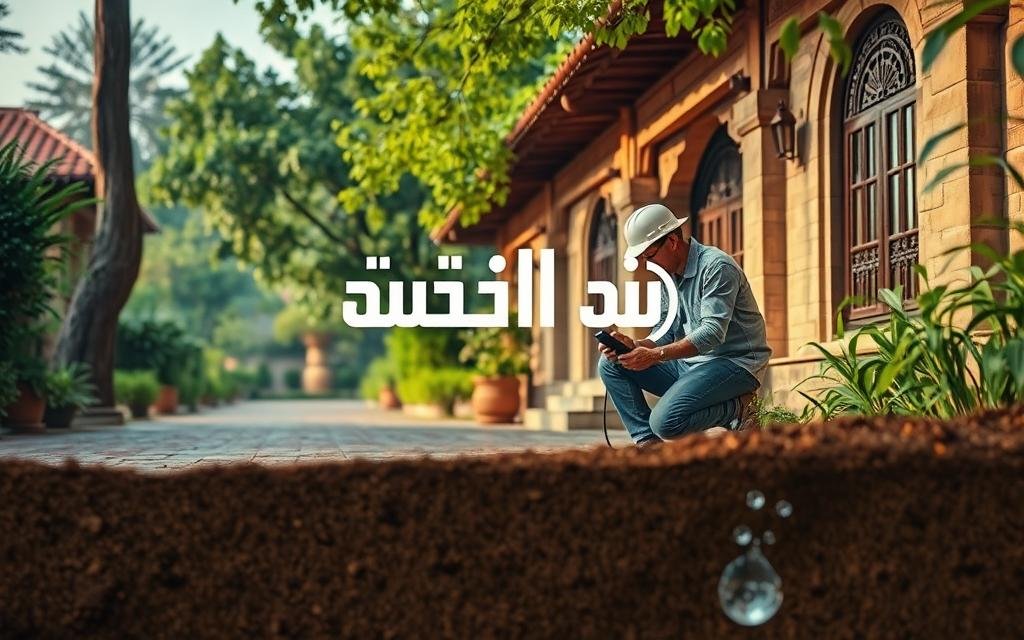 شركة غدير كشف تسربات